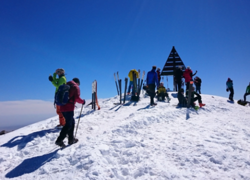 7 days ski touring atlas mountains Toubkal